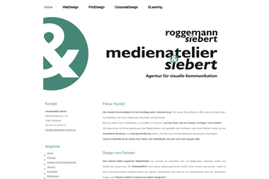 medienatelier-siebert.de - Web Designer Bielefeld
