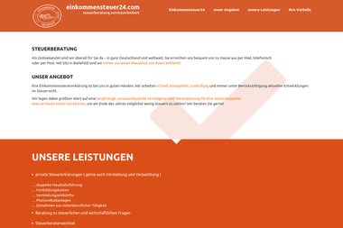 einkommensteuer24.com - Steuerberater Bielefeld
