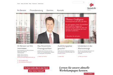 swisslife-select.de/thomas-grossegesse - Finanzdienstleister Herford