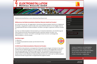 elektroinstallation-nitzsche.de - Elektriker Klipphausen