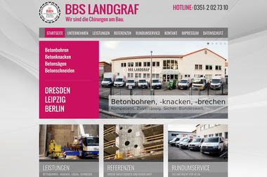 landgraf-betonbohrer.de - Hochbauunternehmen Dresden