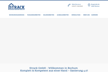 strack-gmbh.de - Bausanierung Bochum