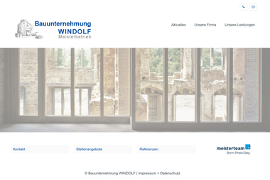 windolfbau.de - Hochbauunternehmen Bonn