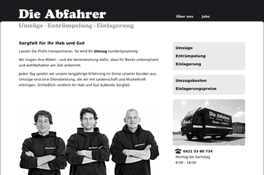 dieabfahrer.com - Umzugsunternehmen Bremen