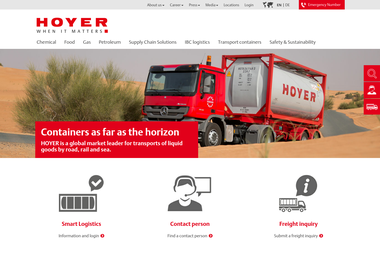 hoyer-group.com - Internationale Spedition Duisburg