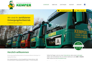 efb-kemper.de - Unternehmen für andere Transporte Gelsenkirchen