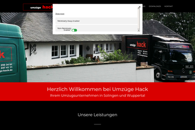 umzuege-hack.de - Umzugsunternehmen Wuppertal