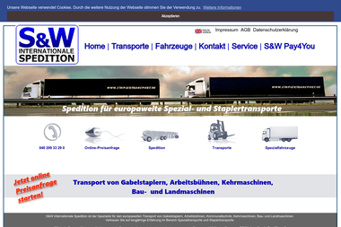 staplertransport.de - Internationale Spedition Köln