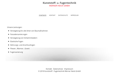 kunststoff-fugentechnik.de - Bauchemie Hersteller Dortmund