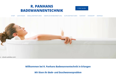 badewannentechnik-panhans.de - Badstudio Erlangen