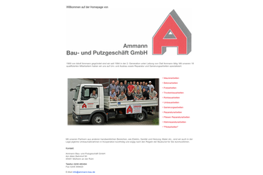 ammann-bau.de - Hochbauunternehmen Mülheim