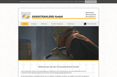 ks-sandstrahlen.de - Industriekletterer Berlin