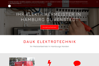 dauk-elektrotechnik.de - Elektriker Hamburg