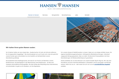 hansen-hansen.net - Reinigungskraft Düsseldorf
