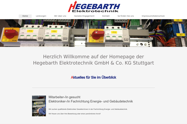 hegebarth-elektrotechnik.de - Anlage Stuttgart